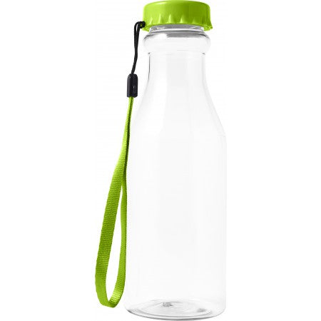 Plastic water bottle (500ml), lime