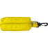 Eight pencils, pencil sharpener and pouch, yellow