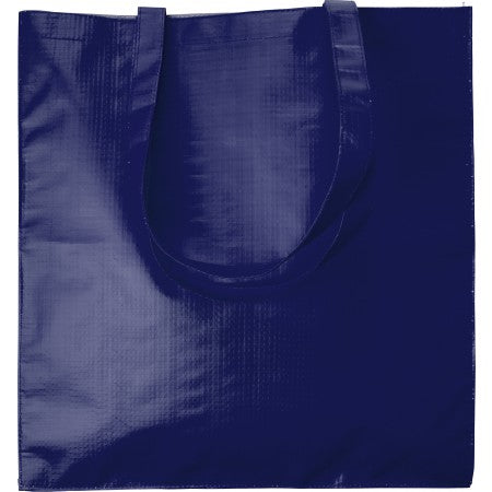 Paper carrying bag, blue