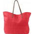Paper beach bag, red