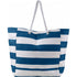 Cotton beach bag, blue
