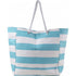 Cotton beach bag, light blue