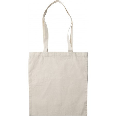 Cotton (180 g/m2) carry/shopping bag, khaki