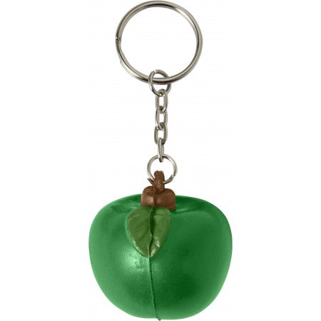 Anti stress key holder fruit, green