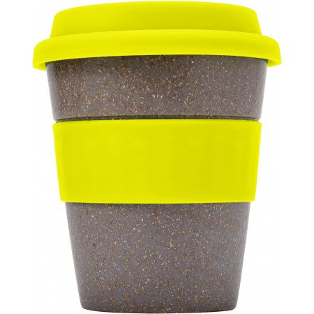 Bamboo cup (350ml), yellow
