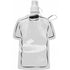 Foldable and leak-proof PP water bottle, white