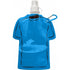 Foldable and leak-proof PP water bottle, light blue