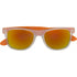 Plastic sunglasses with UV400 protection, orange