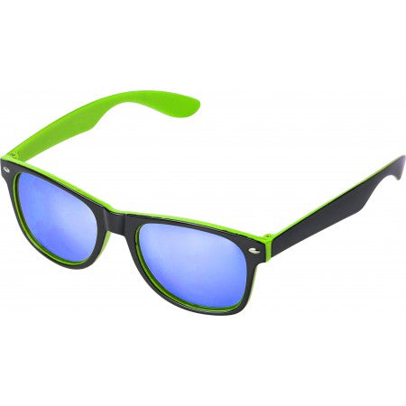 Plastic sunglasses with UV400 protection, lime