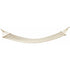Polyster canvas hammock with wooden rims, khaki