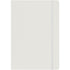 Cardboard notebook (approx. A5), white