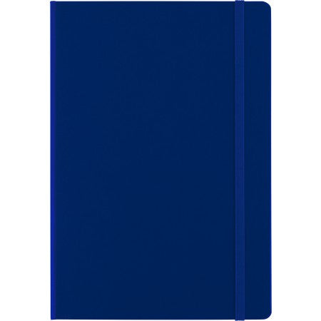 Cardboard notebook (approx. A5), blue
