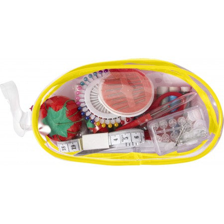 Sewing set, yellow