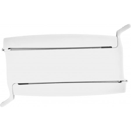 Plastic sealing clip, white