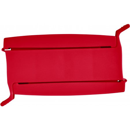 Plastic sealing clip, red