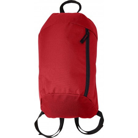 Polyester (210D) backpack, red