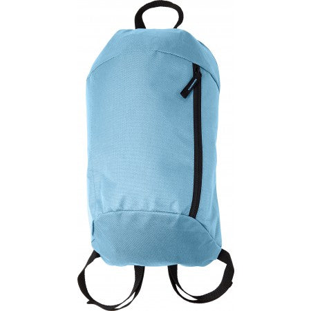 Polyester (210D) backpack, light blue