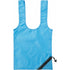 Foldable polyester (210D) carry/shopping bag, light blue