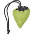 Foldable polyester (210D) carry/shopping bag, lime