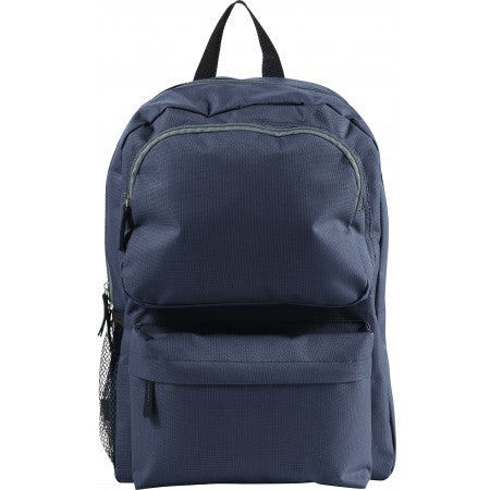 Polyester (600D) backpack, blue