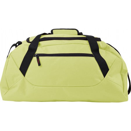Polyester (600D) sports/travel bag, lime