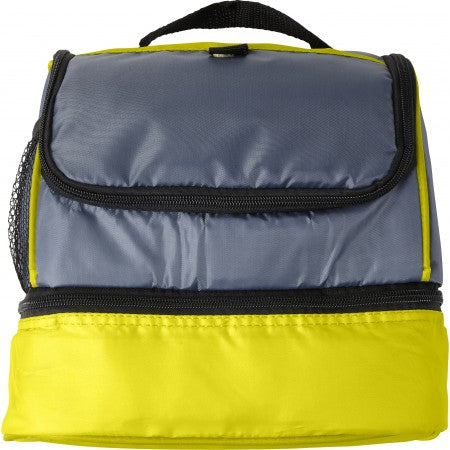 Polyester (210D) cooler bag, yellow