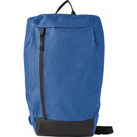 Polyester (600D) backpack, blue