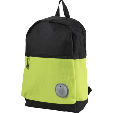 Polyester (600D) backpack, lime