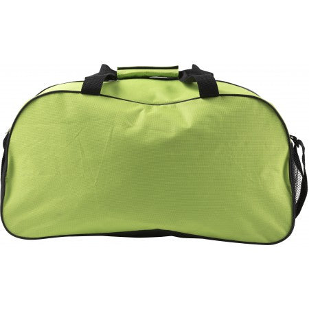 Polyester (600D) sports/travel bag, lime