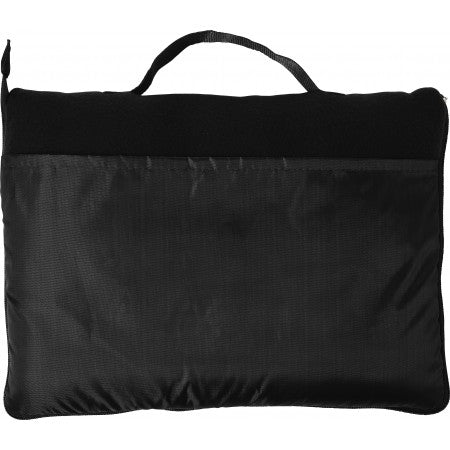 Fleece blanket (180 g/m2), black