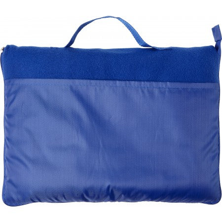 Fleece blanket (180 g/m2), blue