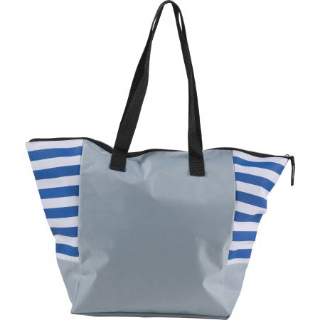 Polyester (600D) beach bag, blue