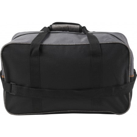 Poly canvas (600D) sports bag, grey