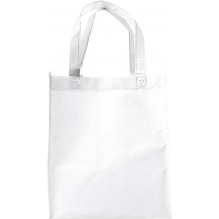 Nonwoven (80gr) carry/shopping bag., white