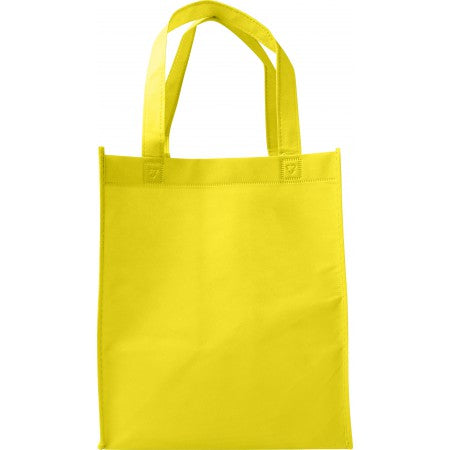 Nonwoven (80gr) carry/shopping bag., yellow