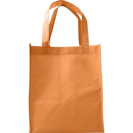 Nonwoven (80gr) carry/shopping bag., orange