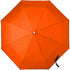 Foldable automatic storm umbrella, orange