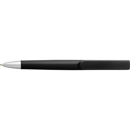 Plastic ballpoint pen, black