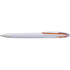Plastic ballpoint pen, orange
