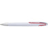 Plastic ballpoint pen, red