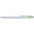 Plastic ballpoint pen, lime