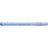 Plastic puzzle ballpoint pen, light blue