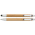 Bamboo pen set in cardboard box, brown