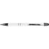 Twist-action aluminium ballpoint pen, white