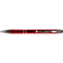 Twist-action aluminium ballpoint pen, red