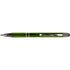 Twist-action aluminium ballpoint pen, lime