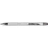 Twist-action aluminium ballpoint pen, silver