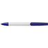 Plastic twist-action ballpoint pen, blue