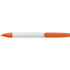 Plastic twist-action ballpoint pen, orange