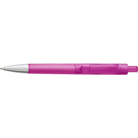 Plastic ballpoint pen, pink